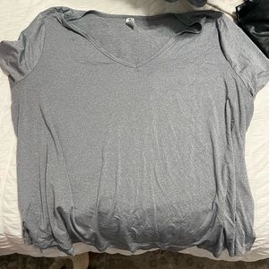 TWO PACK of athletic v necks